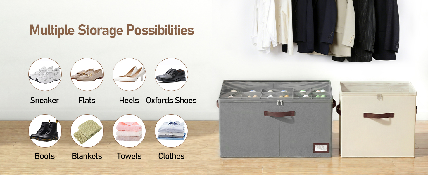 shoe storage organizers
