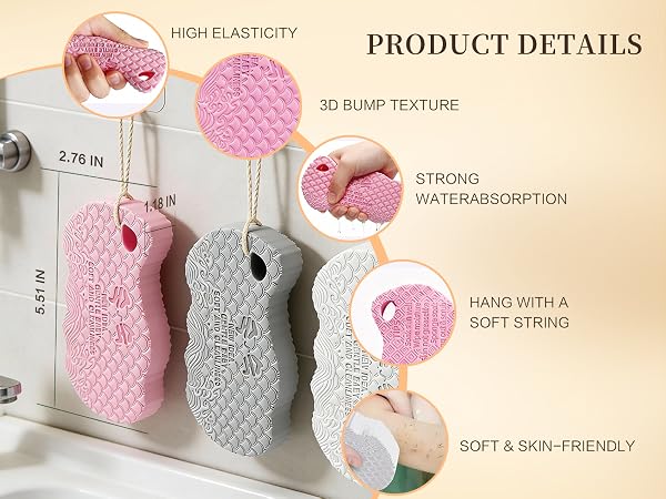 body scrub sponge