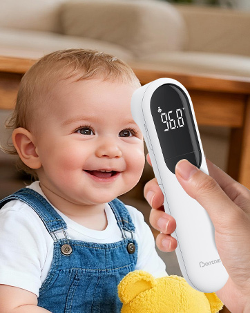 Berrcom Digital Non Contact Infrared Forehead Thermometer