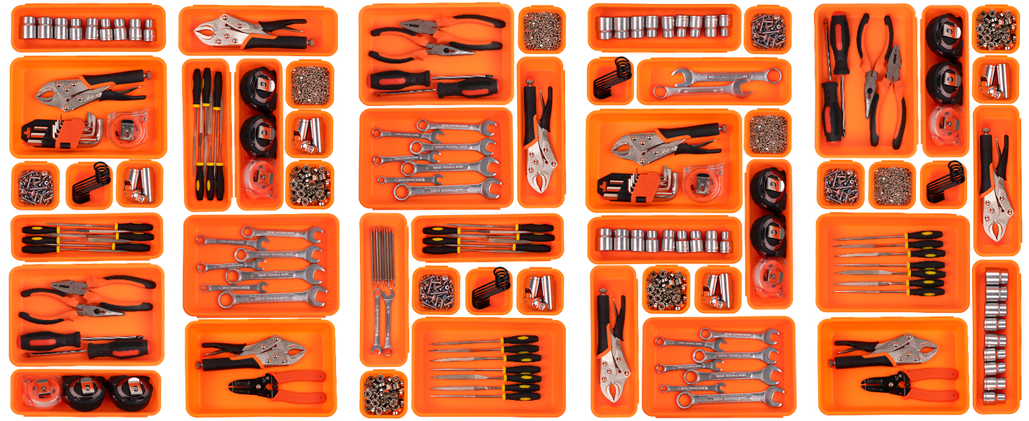 Giklux Tool Box Drawer Organizer