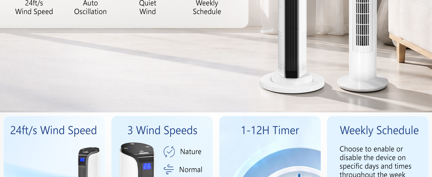 household tower fan