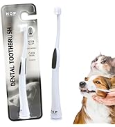HOP Cat Toothbrush with Suction Cup Soft Nylon Bristles Micro-Head Toothbrush ABS Handle with TPR...