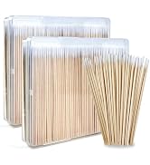 800Pcs Pointed Cotton Swabs with Storage Case, Precision Tip Cotton Swabs with Wooden Sticks, 4 I...