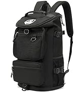 Gym Duffle Bag Backpack 4-Way Waterproof with Shoes Compartment for travel Sport Hiking laptop (B...