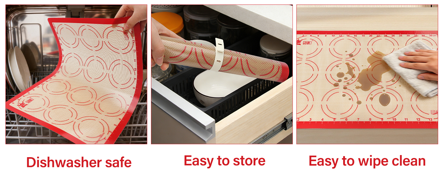 Silicone Baking Mat Set