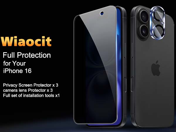 iPhone 16 Privacy Screen Protector