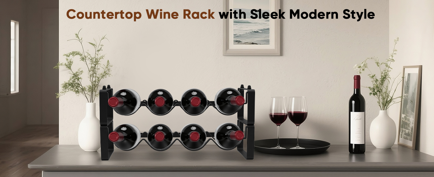Tabletop wine rack
