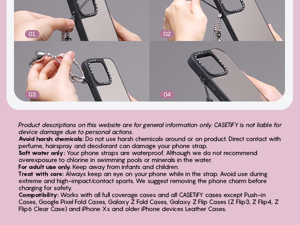 CASETiFY Flower Phone Charm