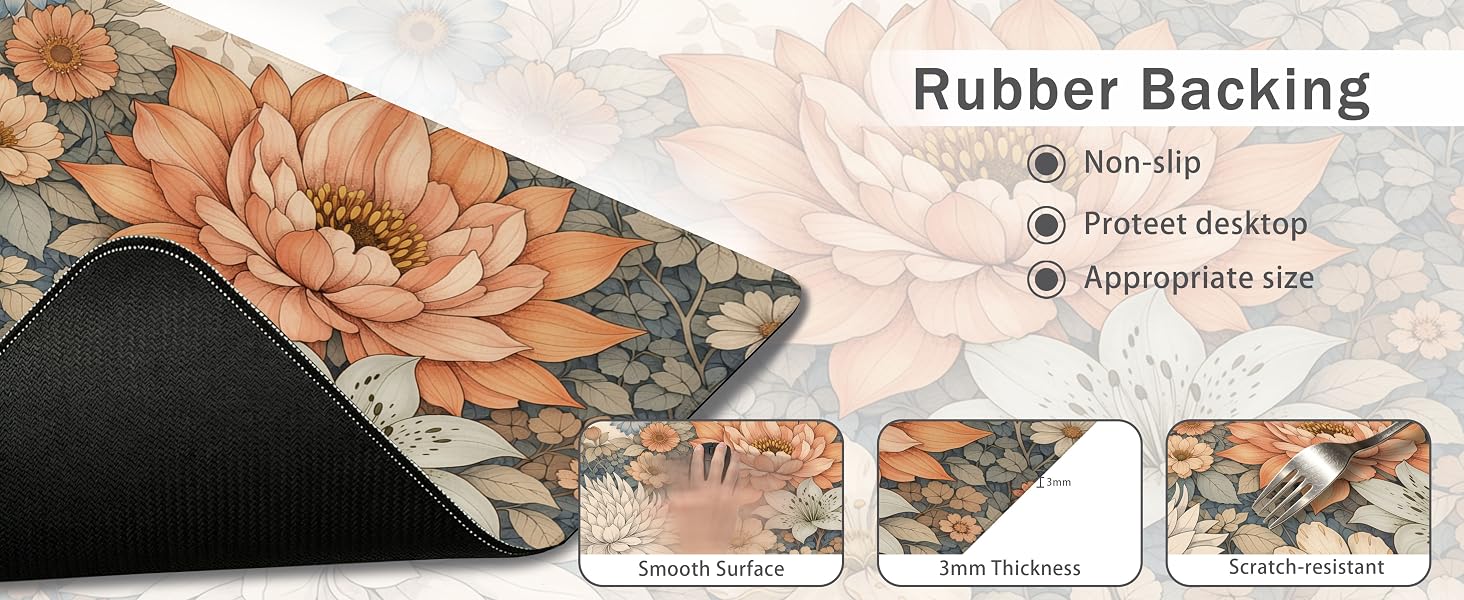 Rubber Backing