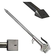 NEW Air-Scraper Blow Gun, Hardened Steel Scraper Tip Air Blow Gun, Stainless Steel with 1/4" NPT ...