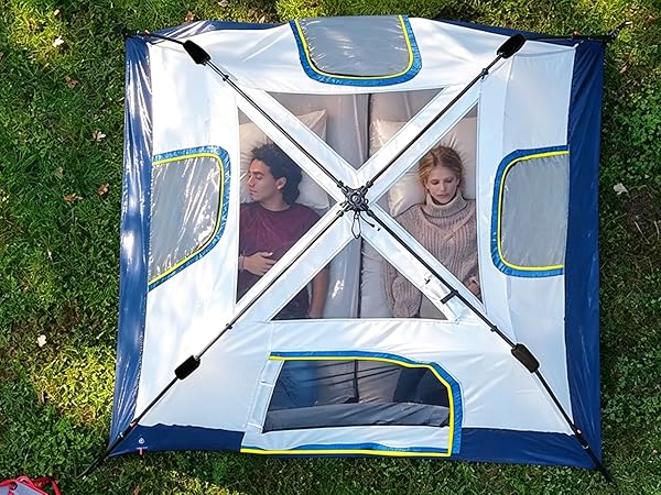 Camping Tent with Instant Setup, 3/4 Person