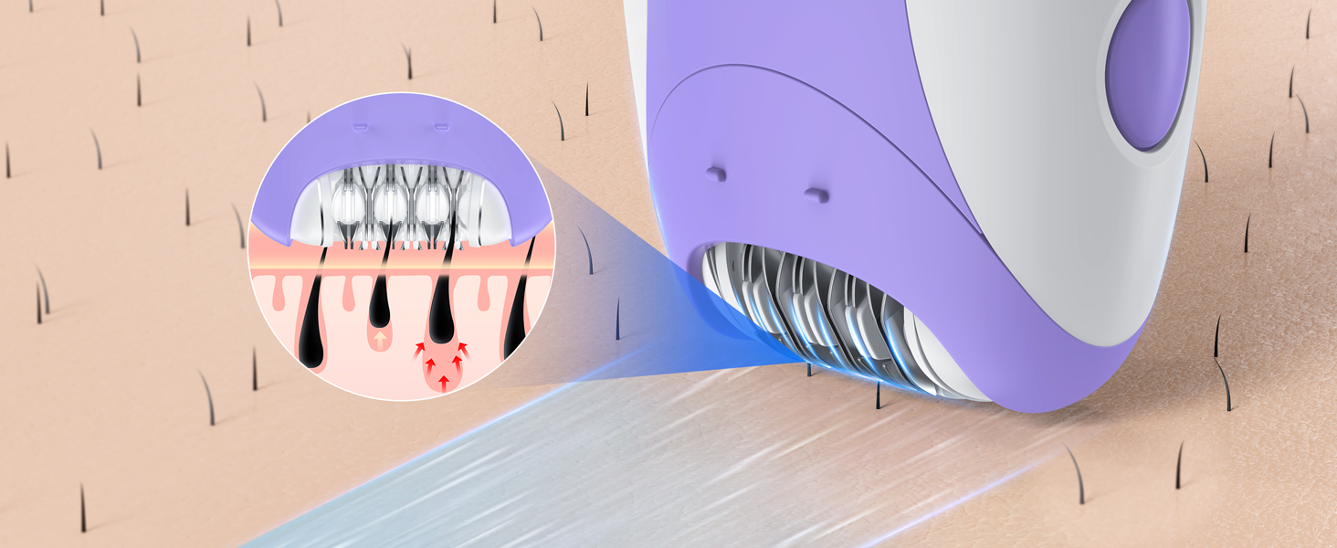 cordless epilator