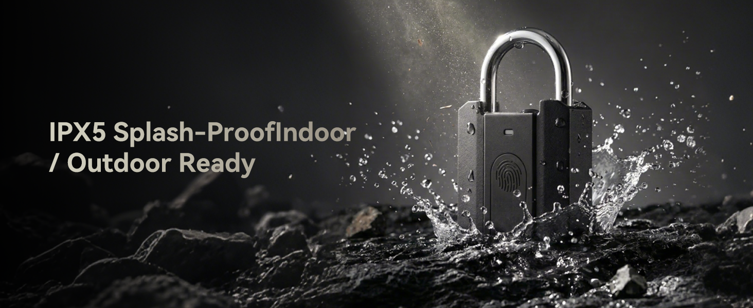 IPX5 Splash-Proof, Indoor/Outdoor Ready