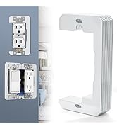 WooFog 10 Pcs Wall Plate Spacers for Outlets, Outlet Spacers For Electrical Box Extender, Flush F...