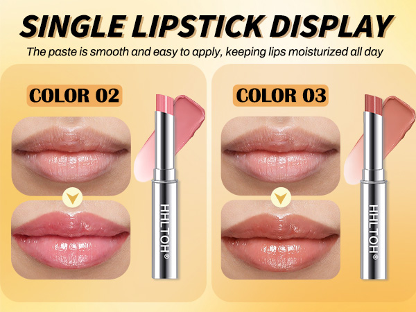 Honey Tinted Lip Balm for Women, Hydrating Lip Oil Stick Lipstick