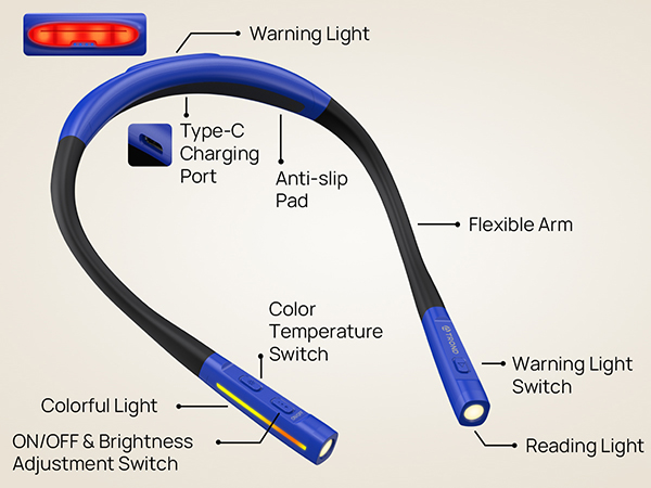 reading light neck