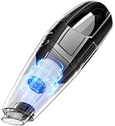BSRCO Handheld Vacuum Cordless 9000Pa Suction | Car Vacuum Portable with 450mL Dustbin | 1.43lbs ...