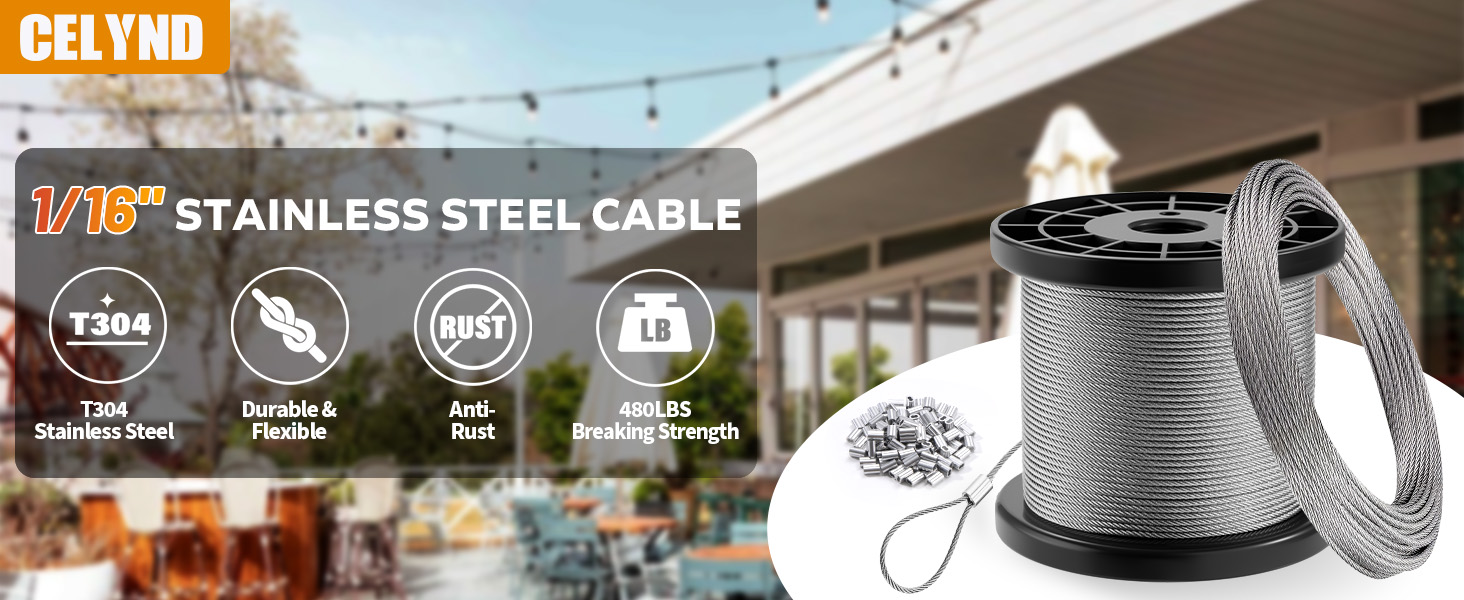 1/16 wire rope