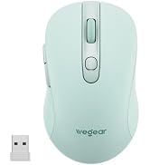 wegear USB Wireless Mouse for Laptop PC Mac, 2.4GHz Cordless Mouse with 6 Buttons, 5-Level Adjust...
