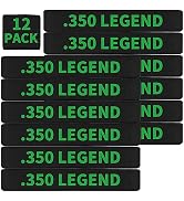 12 Pack Miaozhun .350 Legend Magazine Marking Bands 350 Legend Magazine Caliber Identification