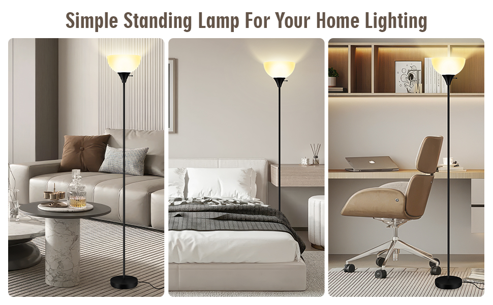 bedroom floor lamp
