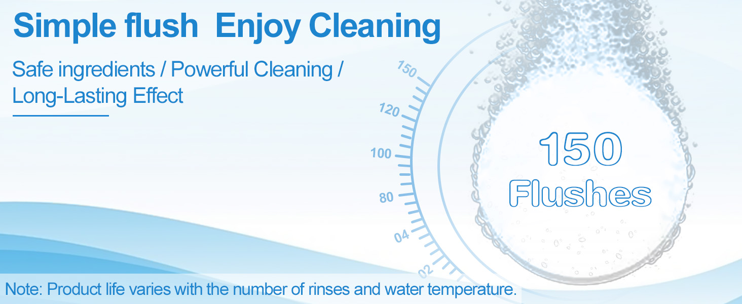 This product can effective descaling. Stronger detergency and cleansing power