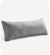 Oubonun Premium Adjustable Loft Quilted Body Pillows - Firm and Fluffy Pillow - Quality Plush Pil...