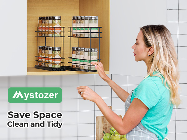 pull out spice rack