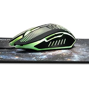 Retro gaming led mouse