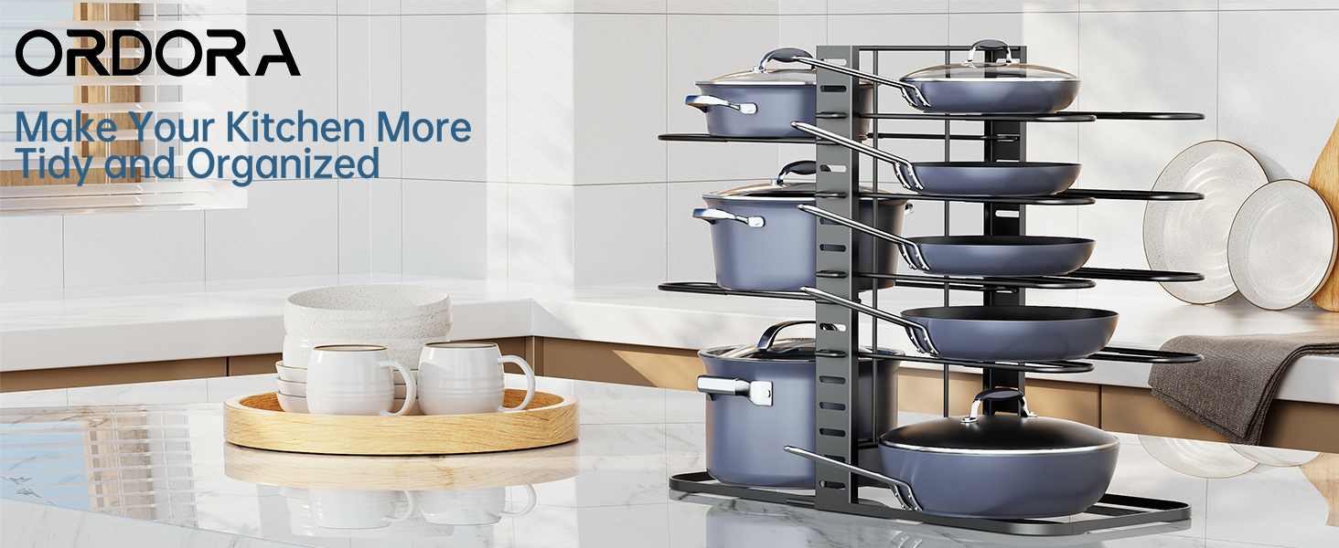 Pots and Pans Organizer Racks