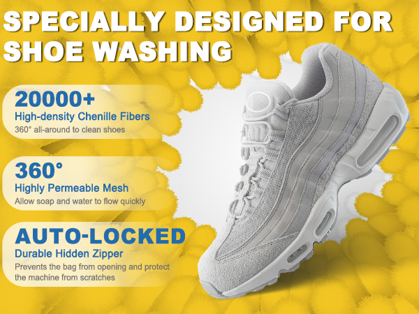 Shoe Washing Machine Bag