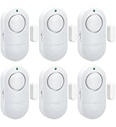 Door and Window Alarm Sensor, 120DB Alarm, Set Suitable for Store and Home Child Safety