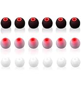 9 Pairs Silicone Ear Bud Replacement Pieces Earbuds Ear Tips Replacement Ear Bud Covers S/M/L Siz...