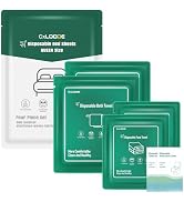 Hotel Essentials Disposable Bed Sheet for Travel, Queen Size Disposable Sheet with Bath Towel Fac...
