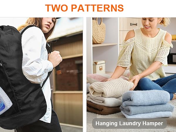 laundry backpack