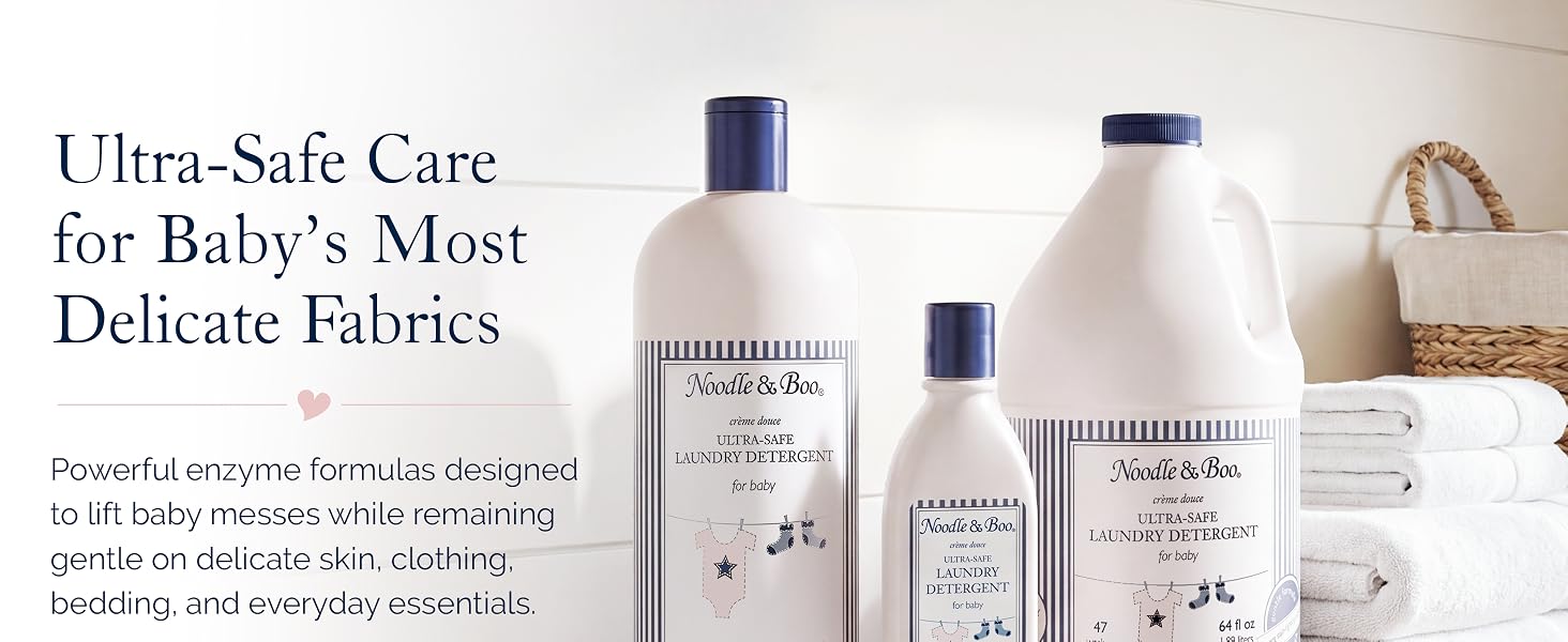 Noodle & Boo Baby Laundry Essentials Ultra-Safe Laundry Detergent