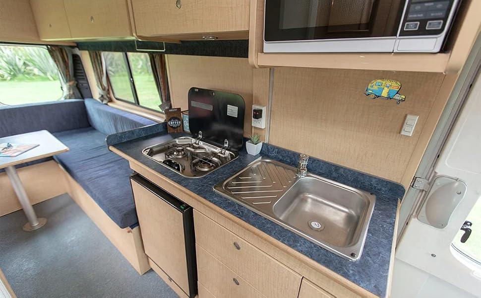 keyholder for camper interior with hooks