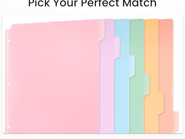 Folders with Pockets