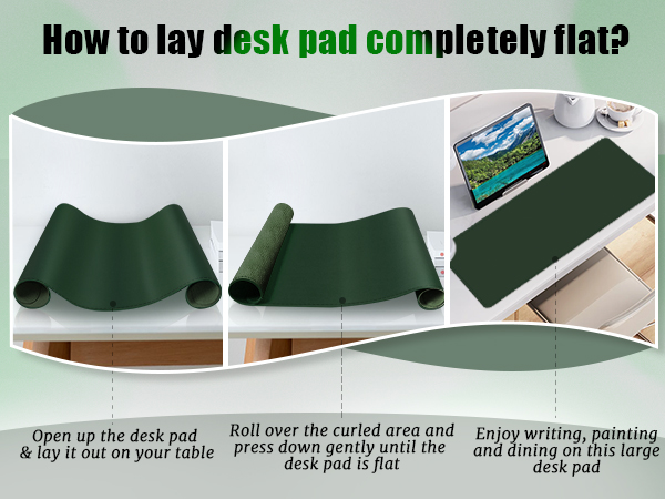 Blackish Green desk mat