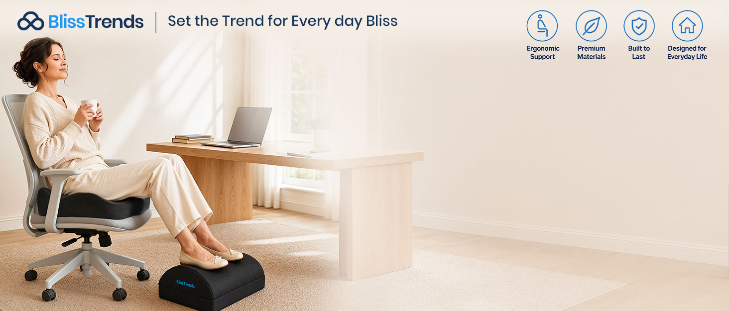 BlissTrends,Set the Trend for Everyday Bliss,Thoughtfully designed for work, rest & home.