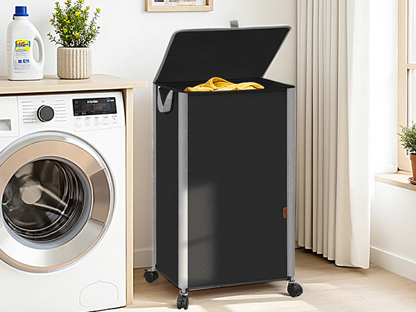 laundry basket with wheels