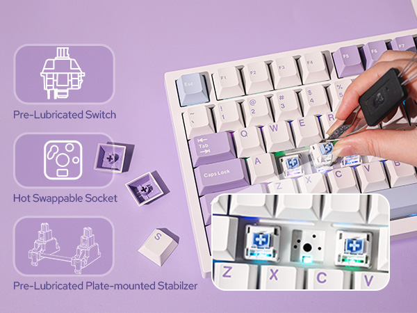 AK820 PRO gaming keyboard