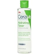 CeraVe Hydrating Toner for Face Non-Alcoholic with Hyaluronic Acid, Niacinamide, and Ceramides fo...