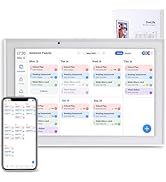 10.1 Inch Smart Digital Calendar – HD Touchscreen Family Planner & Calendar with Chore Chart & Me...
