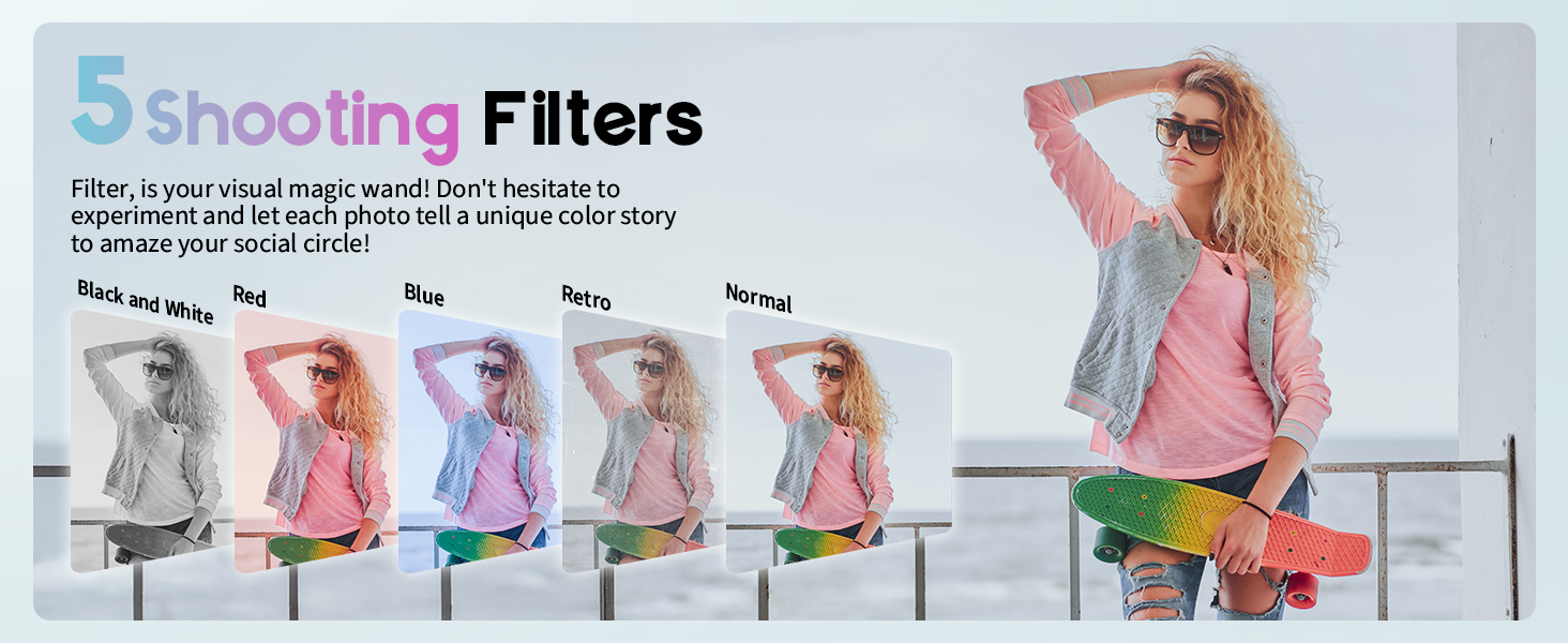 Five types of filters