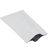 FERENLI 100Pcs Zipper Lock Self Seal Flat Pouch for Zip Aluminum Foil Lock Package Bag Coffee Foo...