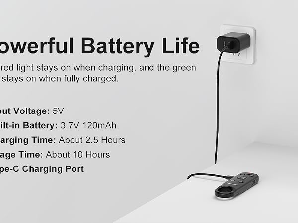 Powerful Battery Life