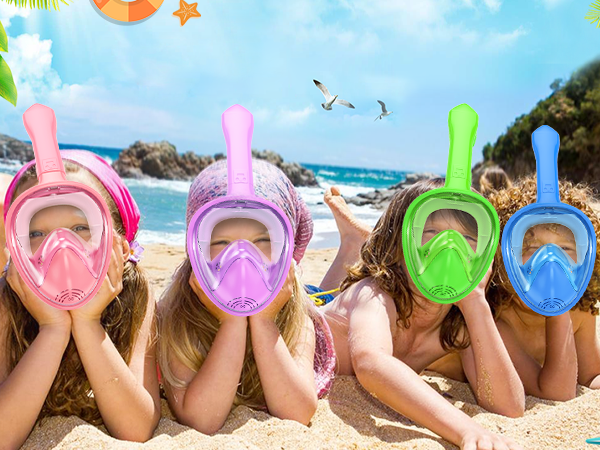 Kids Snorkel Mask