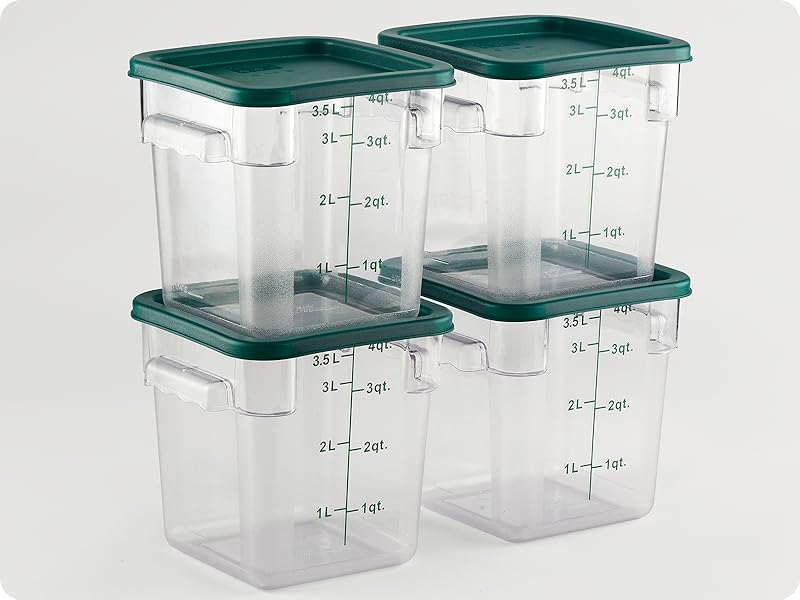 4 pcs food containers