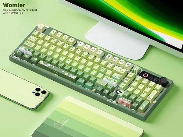 96% Wireless Mechanical Gaming Keyboard